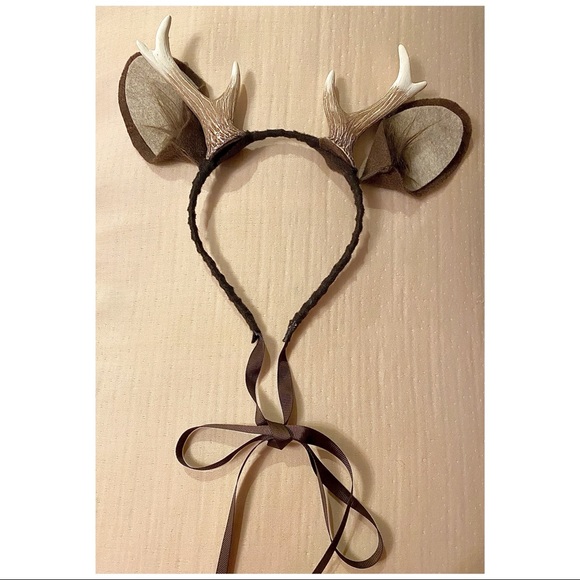 Costume Deer Antler Headband *HANDMADE* - Picture 1 of 4